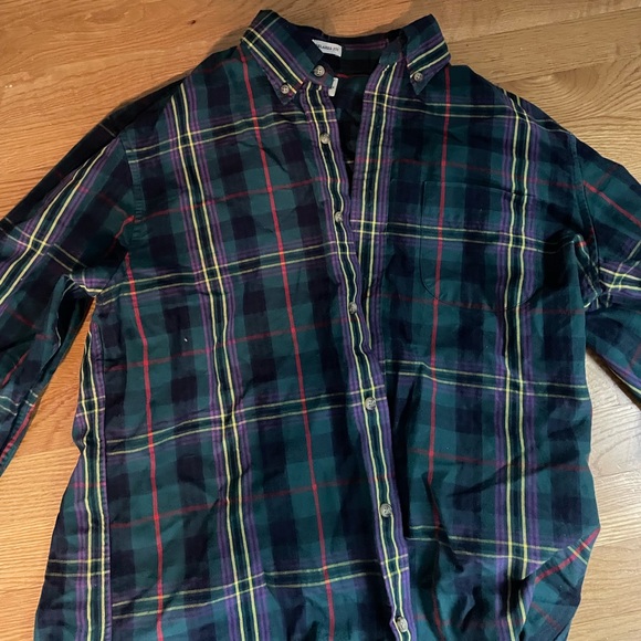 Jcrew relaxed fit flannel medium - Picture 1 of 3